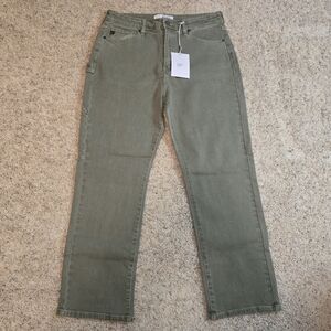 Kancan Cargo Olive Jeans NWT